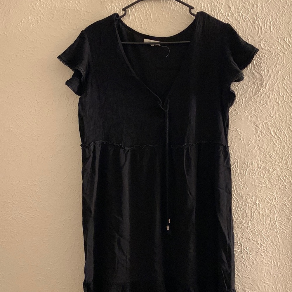 Black medium lightweight summer dress